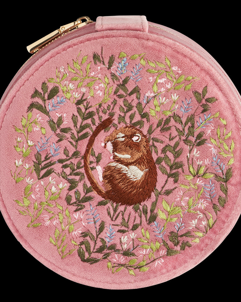 Fable Chloe Dormouse Jewellery box - Pink