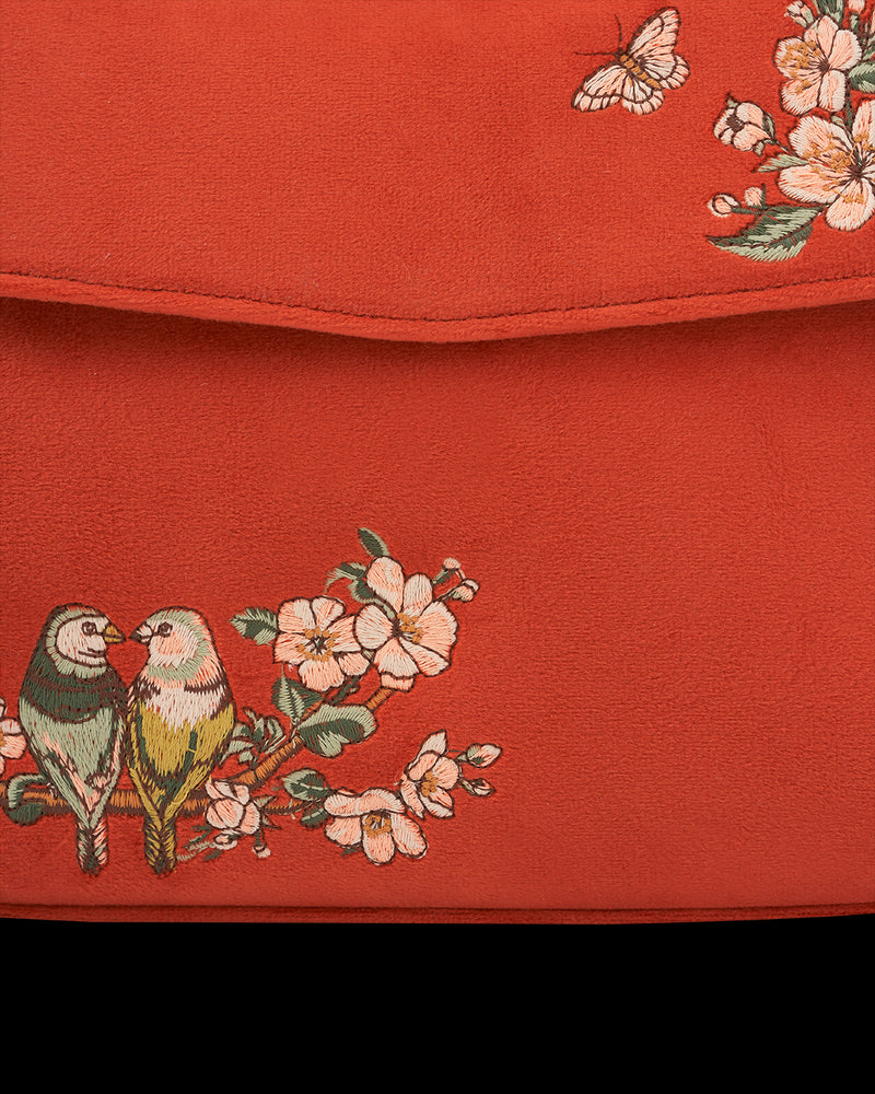 Lovebirds Mini Top Handle Tote