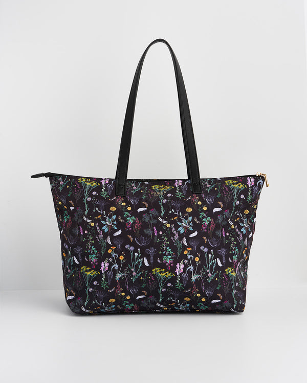 Wilderness Large Black Grab Tote
