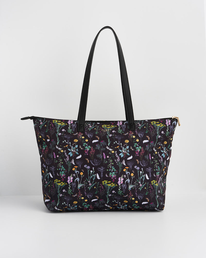 Wilderness Large Black Grab Tote