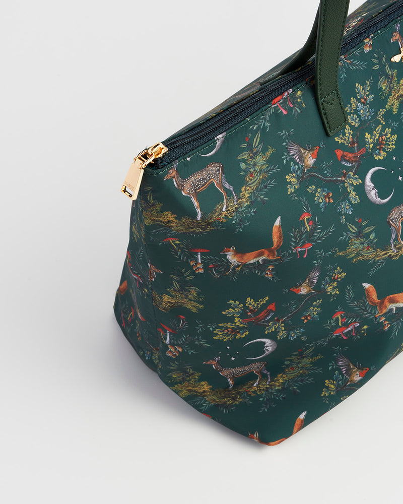 Into the Woods Large Green Grab Tote