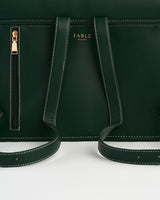 Into the Woods Green Large Satchel Backpack