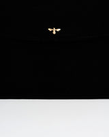 Black Structured Medium Tote