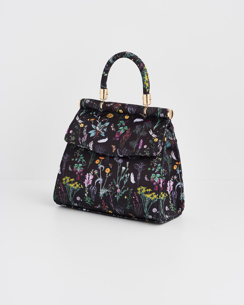 Wilderness Black Mini Top Handle Tote