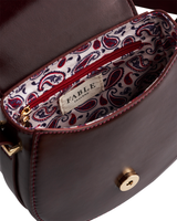 Cherry Red Saddle Bag