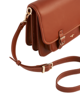 Into the Woods Tan Classic Satchel