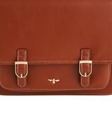 Into the Woods Tan Classic Satchel