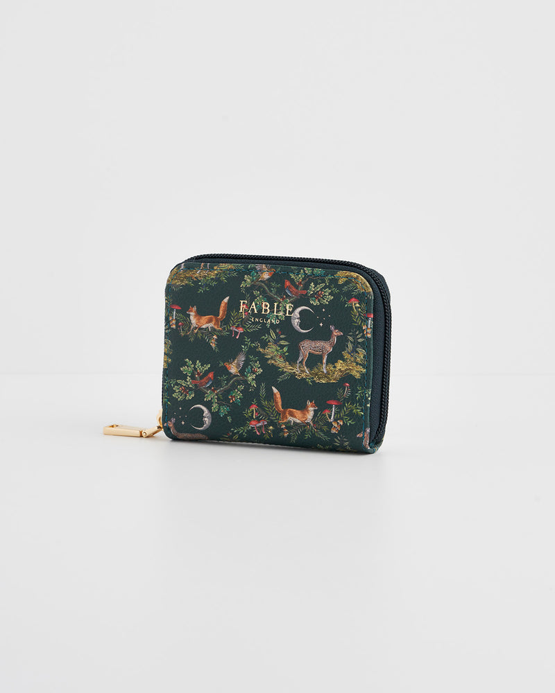 Into the Woods Green Small Purse
