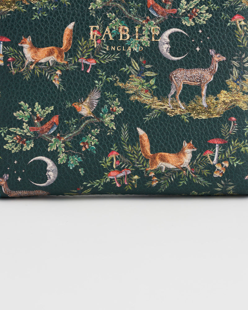 Into the Woods Green Small Purse