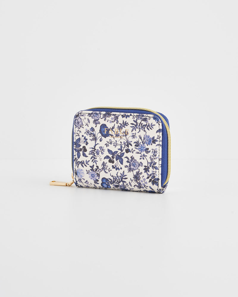 Ditsy Blue Small Purse