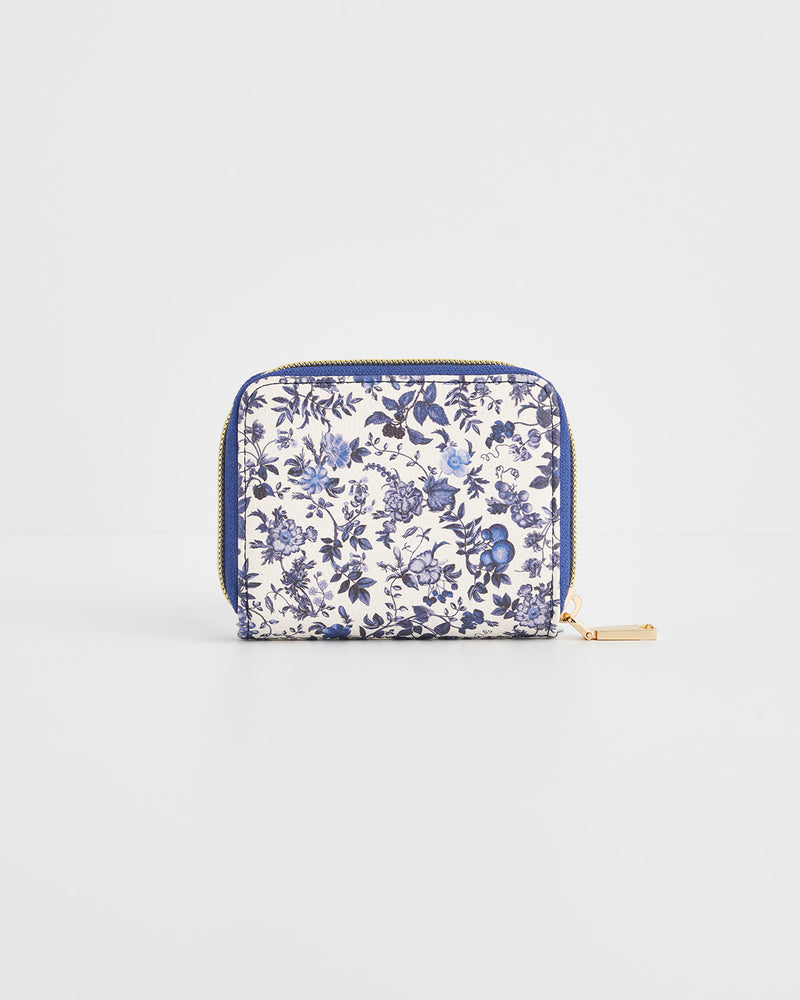 Ditsy Blue Small Purse