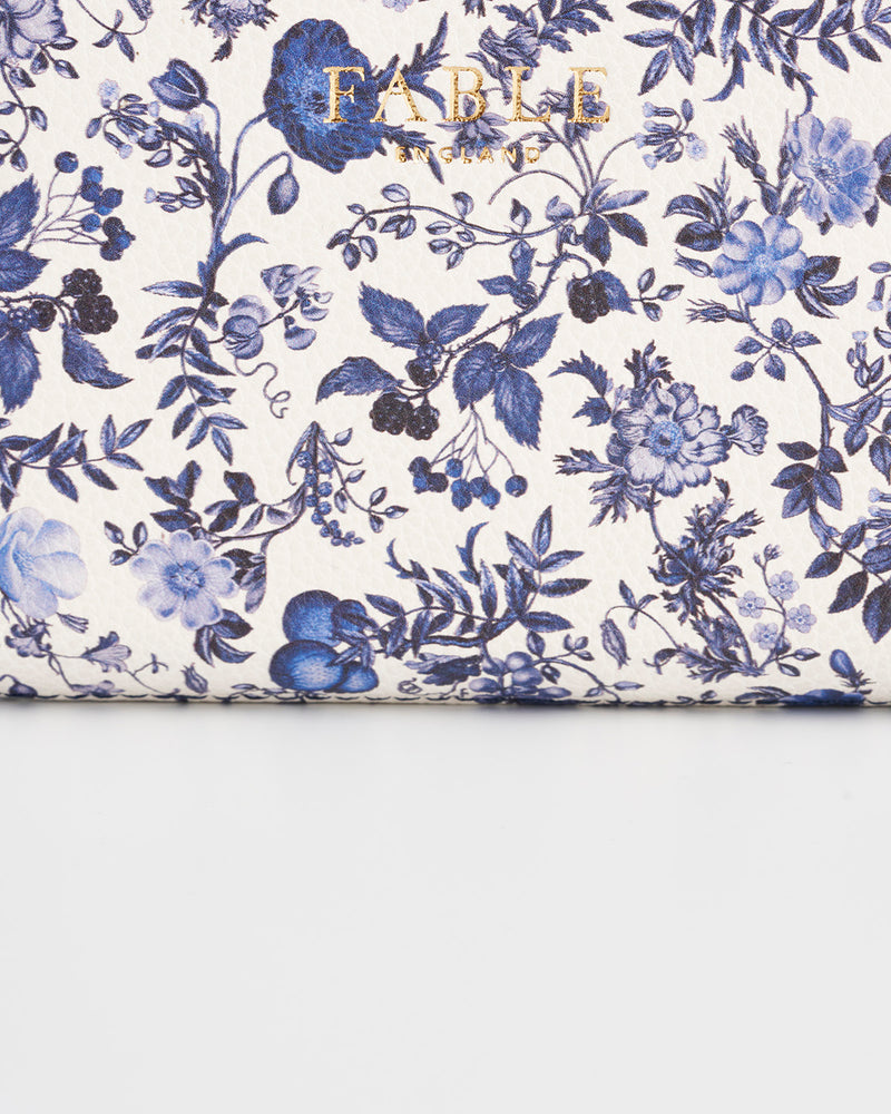 Ditsy Blue Small Purse