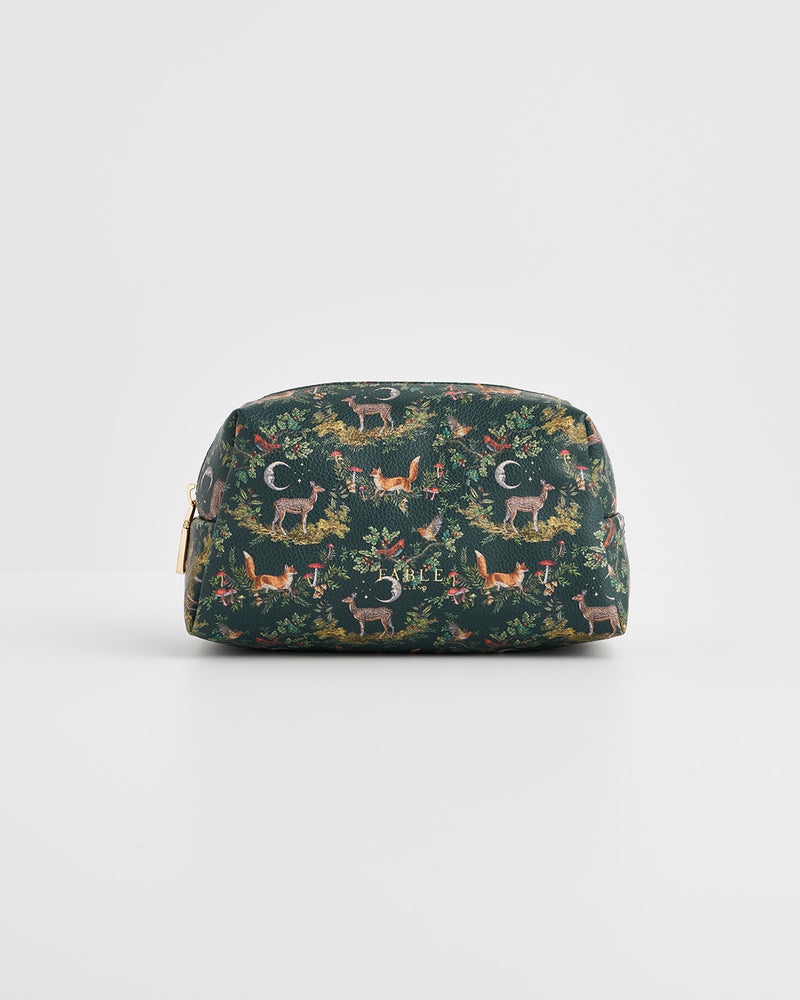 Into the Woods Green Small Pouch