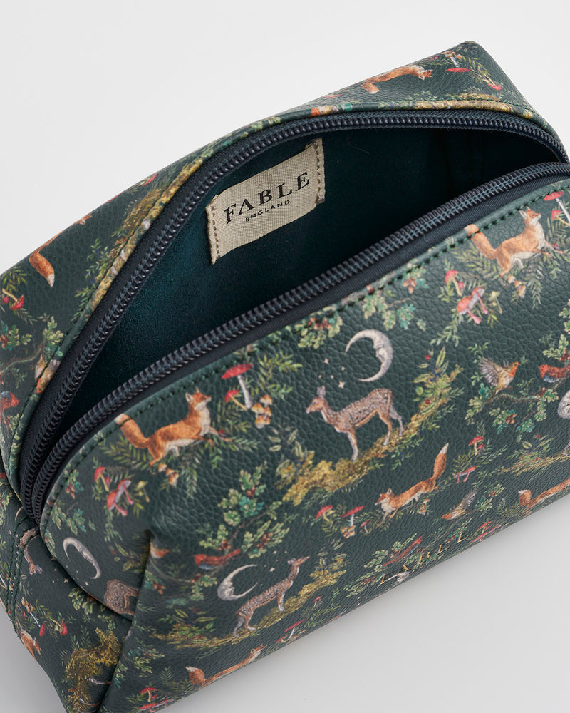 Into the Woods Green Small Pouch