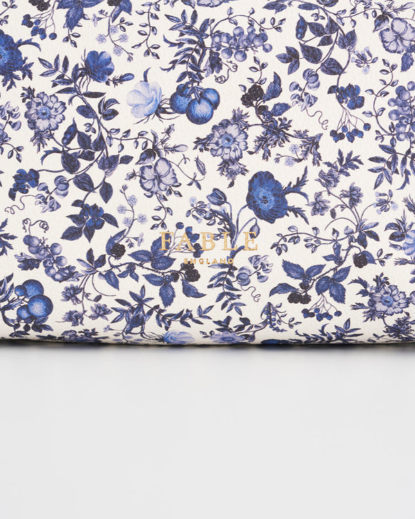 Ditsy Blue Small Pouch