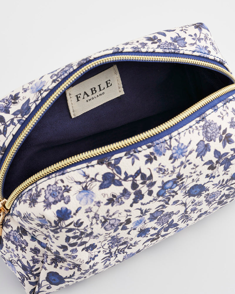 Ditsy Blue Small Pouch
