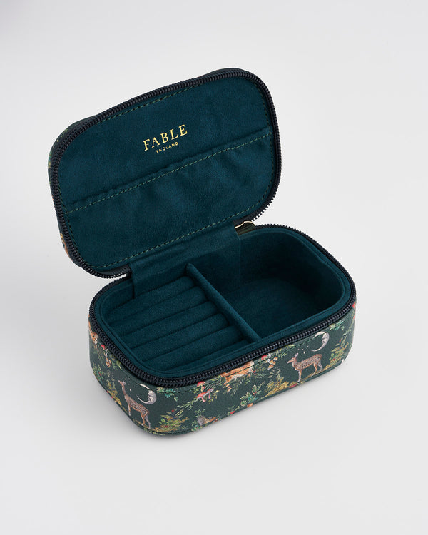 Into the Woods Small Green Jewellery Box