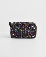 Wilderness Black Cosmetic Bag