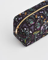 Wilderness Black Cosmetic Bag