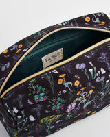 Wilderness Black Cosmetic Bag