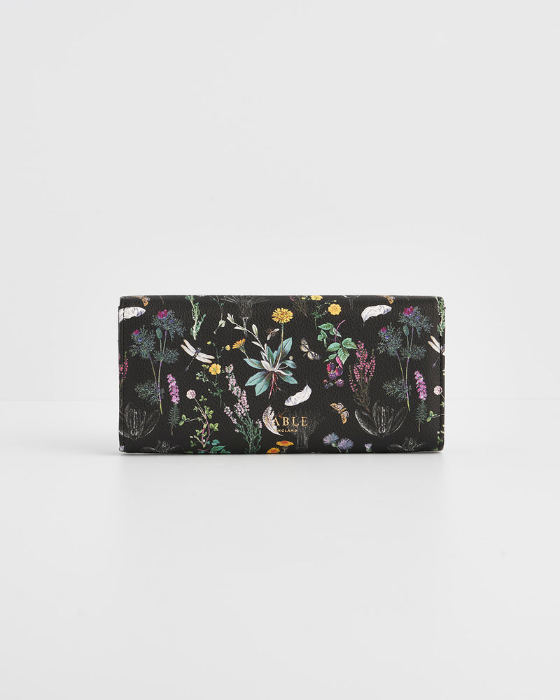 Wilderness Black Large Purse