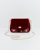 Floral Bloom Embroidered Crossbody