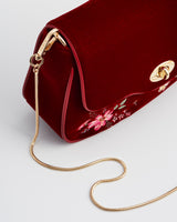Floral Bloom Embroidered Crossbody