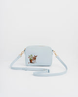 Strawberry & Fawn Embroidered Crossbody