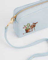 Strawberry & Fawn Embroidered Crossbody