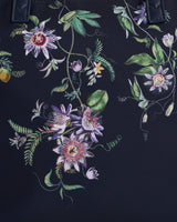 Passion Flower Navy Grab Tote