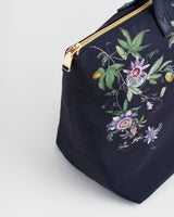 Passion Flower Navy Grab Tote