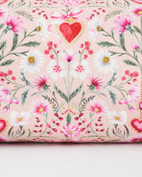Floral Heart Pouch