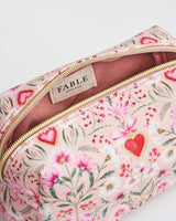 Floral Heart Pouch