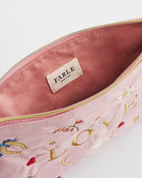Love Scatter Embroidered Pouch