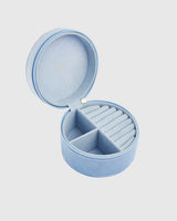 Fable England x Peter Rabbit Blue Embroidered Circle Jewellery Box