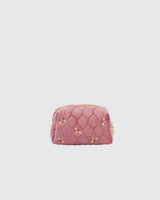 Bee Quilted Rose Pouch