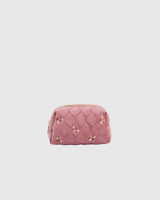 Bee Quilted Rose Pouch