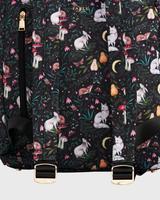 Flora Niva Print Backpack in Green