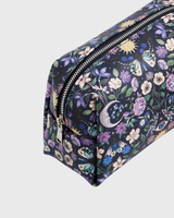 Selene Print Cosmetic Pouch in Navy