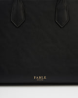 Black Structured Tote