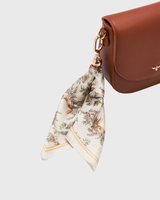 Tan Saddle Crossbody Bag