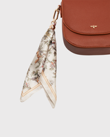 Tan Saddle Crossbody Bag