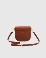 Tan Saddle Crossbody Bag