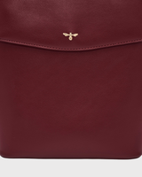 Laura Small Backpack in Burgundy