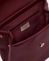 Laura Small Backpack in Burgundy