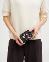 Niva Print Small Purse in Green