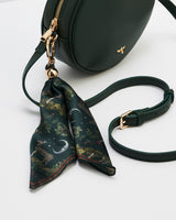 Chloe Circle Bag in Forest Green