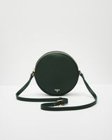 Chloe Circle Bag in Forest Green