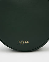 Chloe Circle Bag in Forest Green