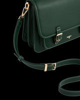 Into the Woods Green Classic Satchel